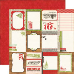 Аркуш картону Journaling Cards, T&TC, Echo Park, 5 аркушів, TTC38013