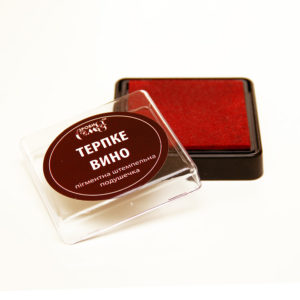 Штемпельна подушечка Терпке Вино (бордове), ZRINK04