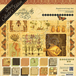 Набір паперу та прикрас Botanicabella - Deluxe Collector's Edition, Graphic 45, 4501166