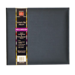 Bazzill Basics 12x12 Album - Beetle Black