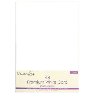 Набір картону Premium White Card, Dovecraft, DCBS65