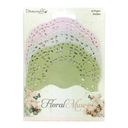 Паперові серветки кольорові Floral Muse, Dovecraft, DCDLS004