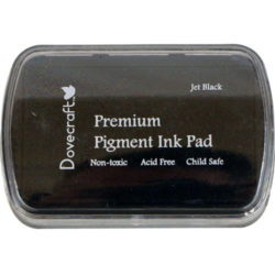 Штемпельна подушечка Jet Black, Dovecraft, DCIP01