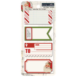 Клейкі папірці Santa's List Sticky Notes, Teresa Collins, SL1023