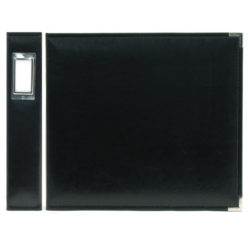 Альбом Classic Leather Ring Black, 30х30 см, WeRMemory Keepers, 40337-1