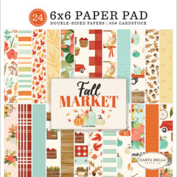 Набір паперу Fall Market, 15х15см, Carta Bella, CBFAM105023