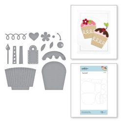 Набір ножів Party Cupcake Pocket, Spellbinders, S4-1097