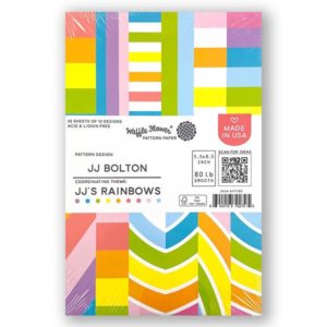 Набір паперу JJ's Rainbows, Waffle Flower, WFP180