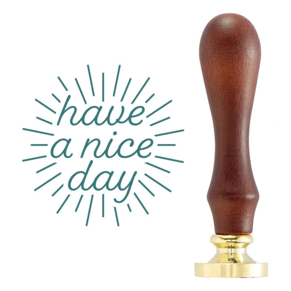 Штамп для воску HAVE A NICE DAY, Spellbinders, WS-055