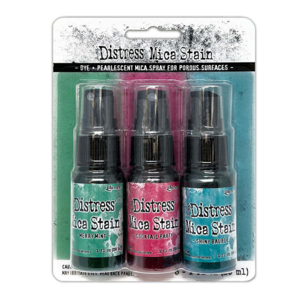 Фарби Tim Holtz Distress Holiday Mica Stain Set #4, Ranger, TSCK81166