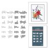 Пластина для леттерпрессу A Little Message Sentiments, Spellbinders, BP-026