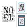 Пластина для леттерпрессу Festive Noel, Spellbinders, BP-053