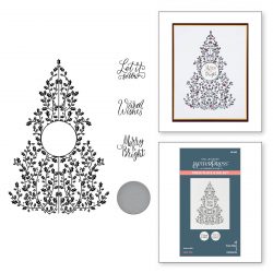 Пластина для леттерпрессу Holly Tree, Spellbinders, BP-062