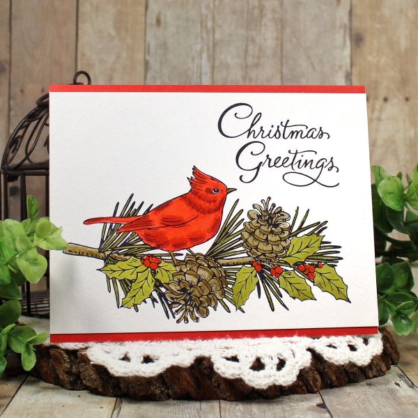 Пластина для леттерпрессу Christmas Greetings, Spellbinders, BP-071 - Зображення 2